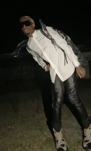 Playboi Carti wearing Rick Owens eyewear
