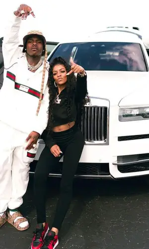 DaBaby wearing Gucci sandal