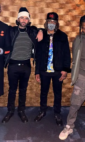 Metro Boomin wearing Big Sean t-shirt