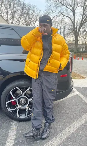 Lil Yachty wearing Nike trousers