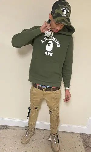 Stunna 4 Vegas wearing Adidas boots