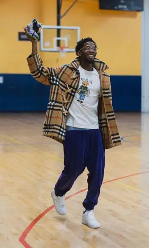 BlocBoy JB wearing Nike other