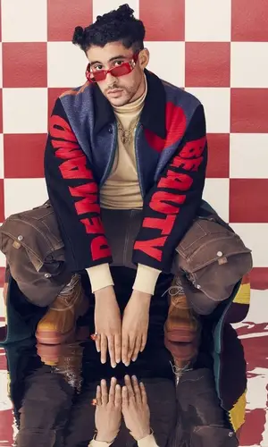 Bad Bunny wearing Tombogo pants