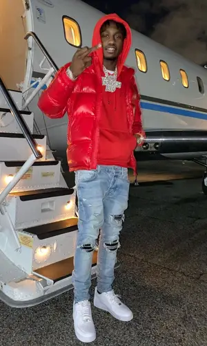 Lil Tjay wearing Nike other