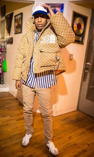 ASAP Rocky wearing AWGE cap
