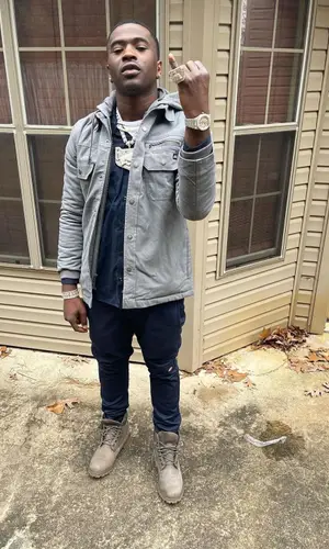 Bankroll Freddie wearing Dickies shirt