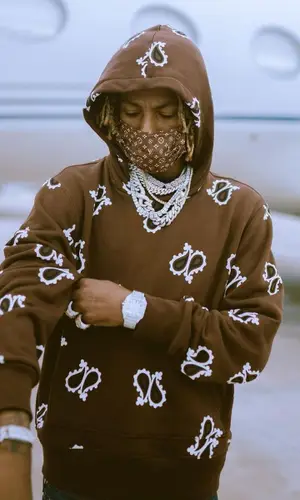 Rich The Kid wearing Dior sandal