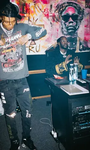 Swae Lee wearing Broken Promises top