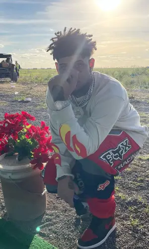 Smokepurpp wearing Zionor eyewear