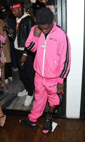 Kodak Black wearing Happy Socks sock