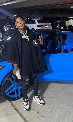 Rylo Rodriguez wearing Louis Vuitton backpack
