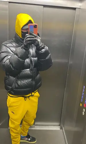 Obladaet wearing Nike pants
