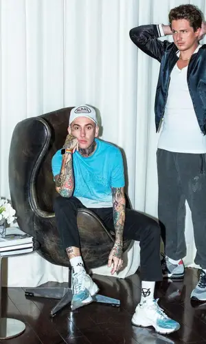 Blackbear wearing Dior sneakers