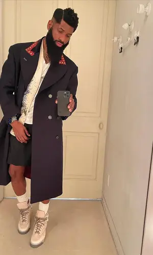 Jamal Adams’ Outfit in Maison Margiela Jacket (2021)