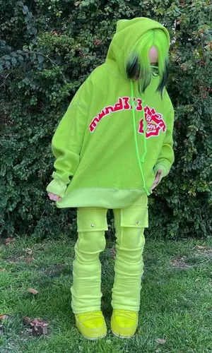 Billie Eilish wearing Moon Boot boots
