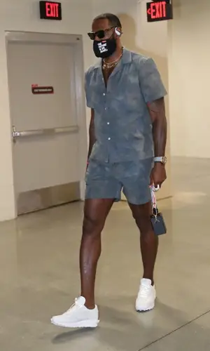 LeBron James wearing The Future Is On Mars other