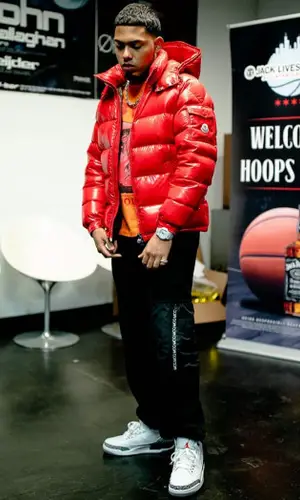 Myke Towers wearing Jordan other