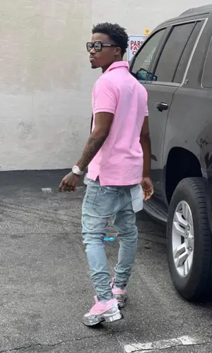 Roddy Ricch wearing Chanel eyewear
