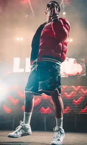 Lenny Tavarez wearing Nike shorts