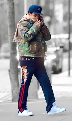 The Weeknd wearing Doublet pants