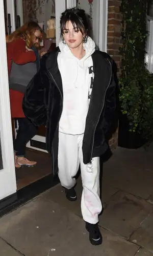 Selena Gomez wearing Puma sneakers