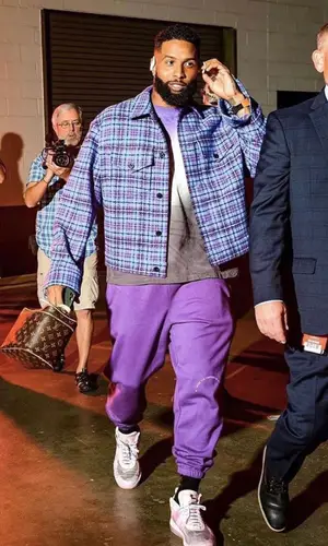 Odell Beckham Jr wearing Louis Vuitton other