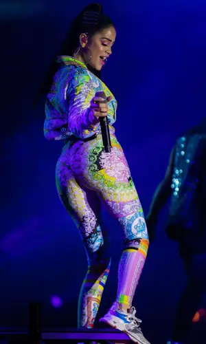 Natti Natasha wearing Versace other
