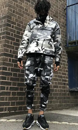 Scarlxrd wearing Custom other