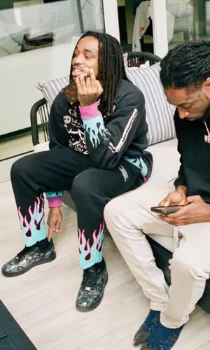 Quavo wearing Louis Vuitton other