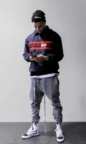 Dele Alli wearing Gucci jacket