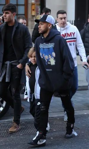 Neymar wearing Amiri jeans