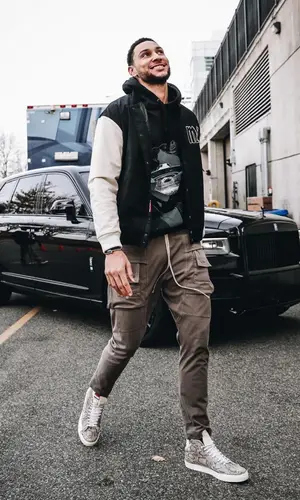 Ben Simmons wearing Valentino hoody