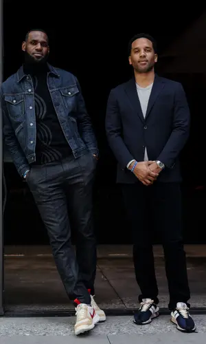 LeBron James wearing Brunello Cucinelli trousers