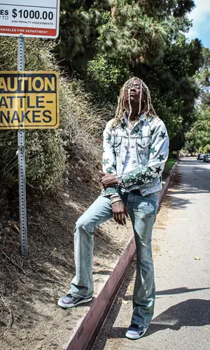 Young Thug wearing Jordan other