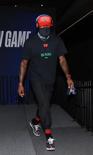 LeBron James wearing Awake NY t-shirt