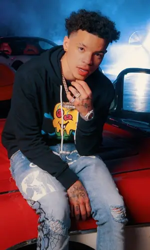 Lil Mosey wearing The Edition Boutique jeans