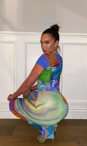 Anastasia Karanikolaou wearing Fendi bag
