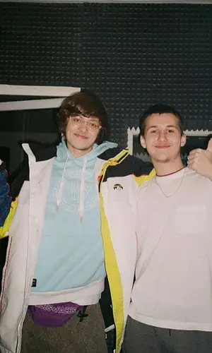 OG Buda wearing Places + Faces bag