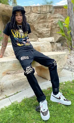 YBN Nahmir wearing Jaycee Customs other