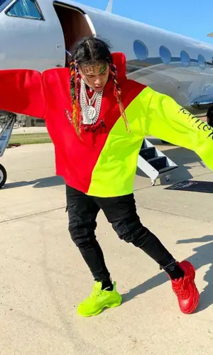 6ix9ine wearing 6ix9ine Merch hoody