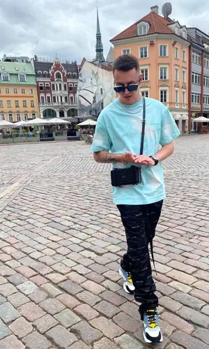 Markul wearing Louis Vuitton eyewear