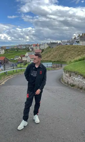 Markul wearing Raf Simons jacket