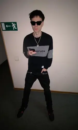 Rocket wearing Balmain jeans