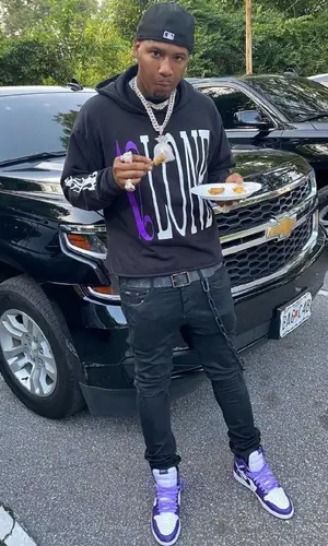 Moneybagg Yo wearing Nike other