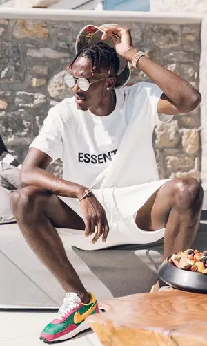 Tammy Abraham wearing Nike sneakers