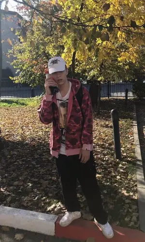 Lil Morty wearing White Punk cap