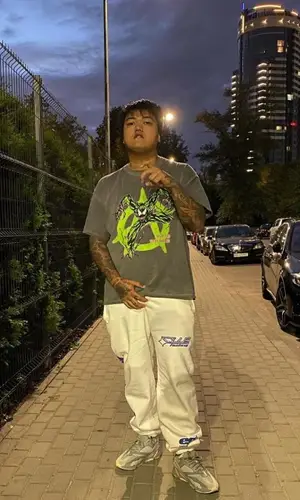 Telly Grave wearing Club Fantasy pants
