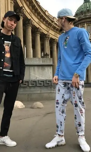 Flesh wearing Misbhv jacket