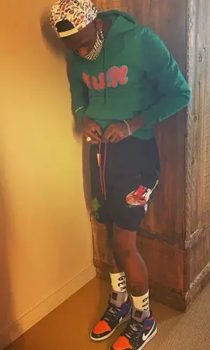 Famous Dex wearing Nike other