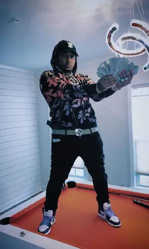 Doe Boy wearing Burberry cap